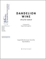 Dandelion Wine piano sheet music cover